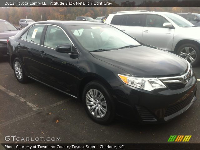 2012 Toyota Camry LE in Attitude Black Metallic