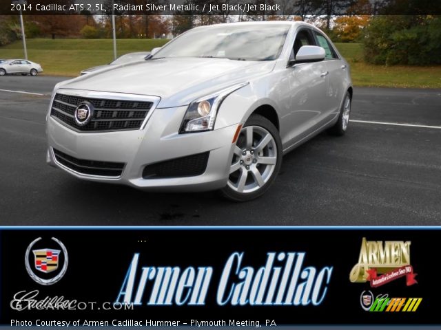 2014 Cadillac ATS 2.5L in Radiant Silver Metallic