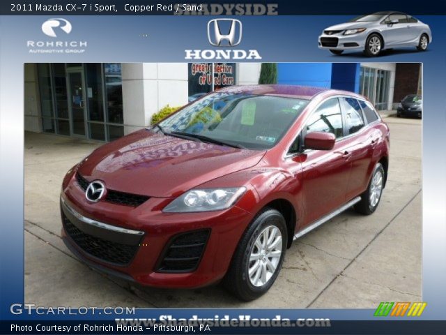 2011 Mazda CX-7 i Sport in Copper Red