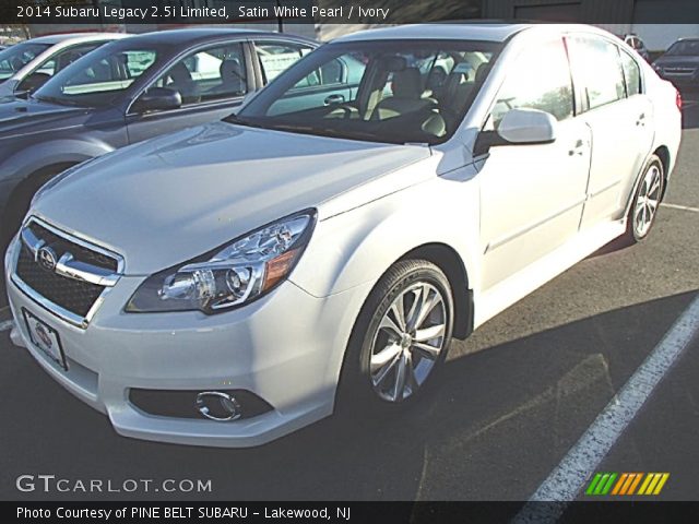 2014 Subaru Legacy 2.5i Limited in Satin White Pearl