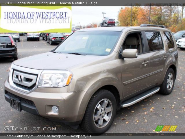 2010 Honda Pilot Touring 4WD in Mocha Metallic