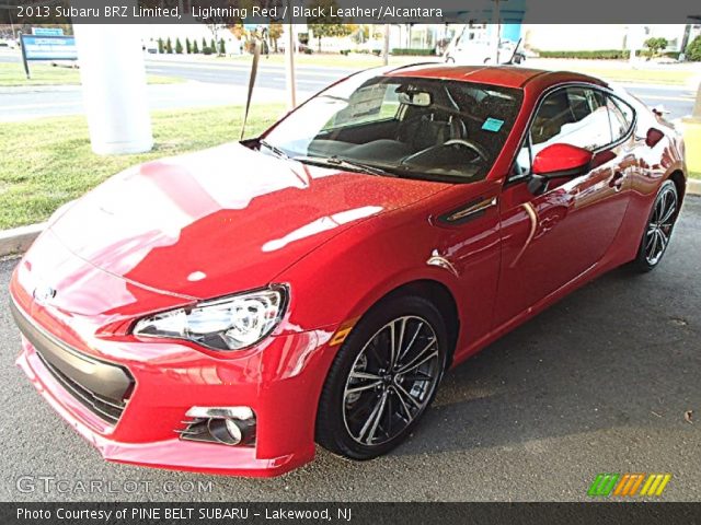 2013 Subaru BRZ Limited in Lightning Red