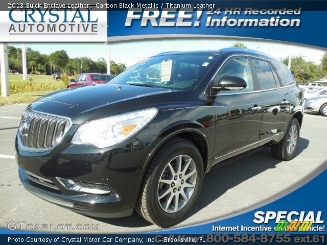 2013 Buick Enclave Leather in Carbon Black Metallic