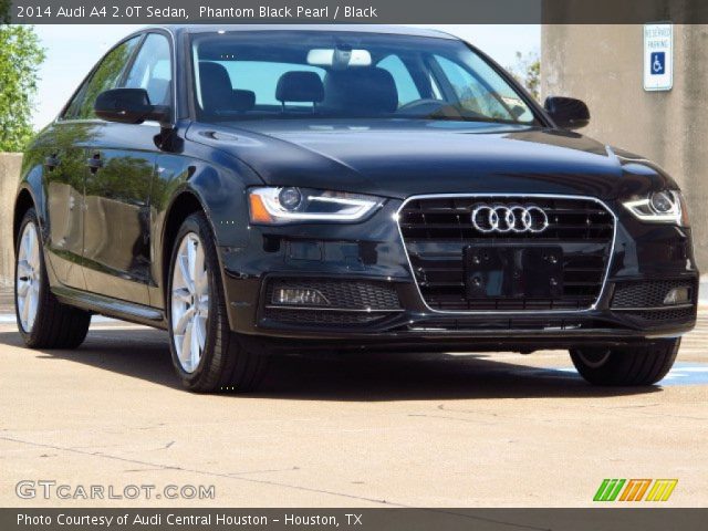 2014 Audi A4 2.0T Sedan in Phantom Black Pearl