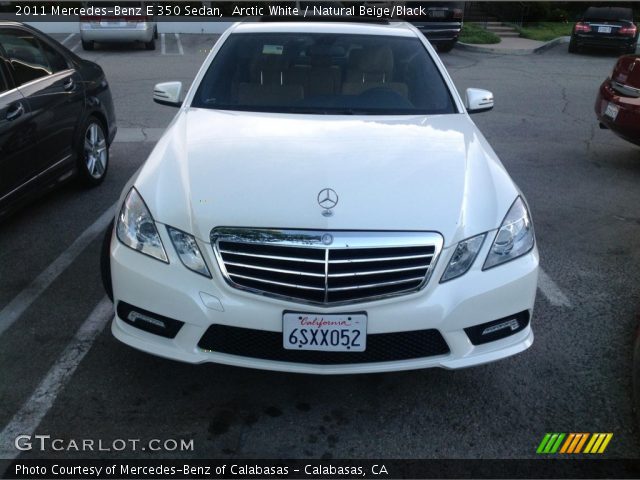 2011 Mercedes-Benz E 350 Sedan in Arctic White