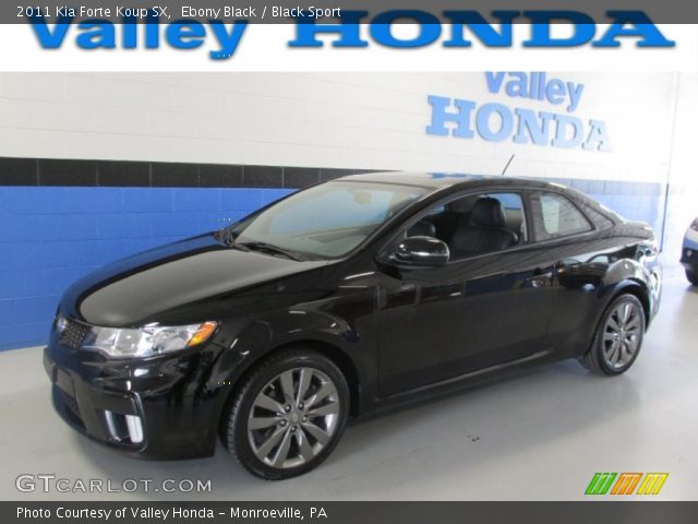 2011 Kia Forte Koup SX in Ebony Black
