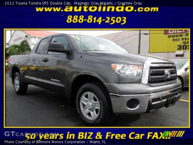 2011 Toyota Tundra SR5 Double Cab in Magnetic Gray Metallic