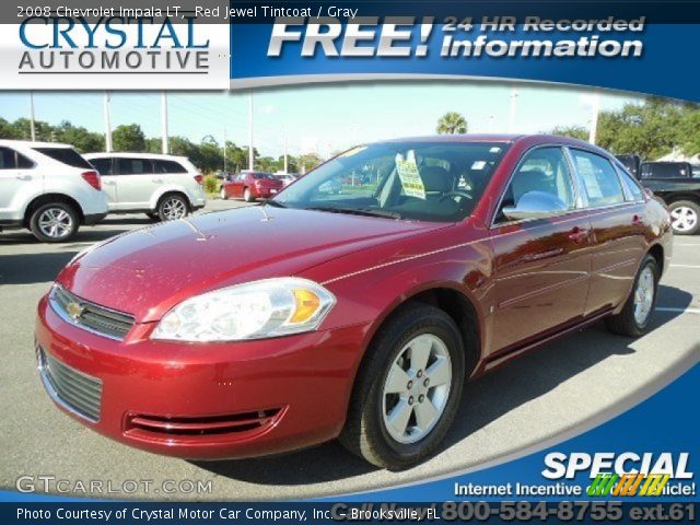2008 Chevrolet Impala LT in Red Jewel Tintcoat