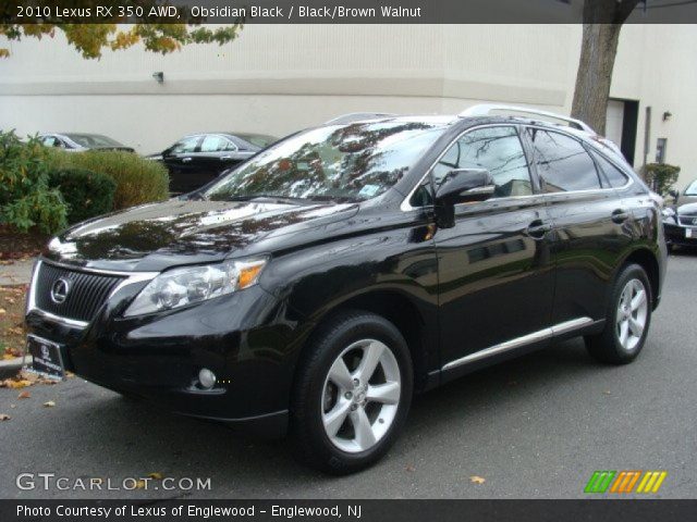 2010 Lexus RX 350 AWD in Obsidian Black