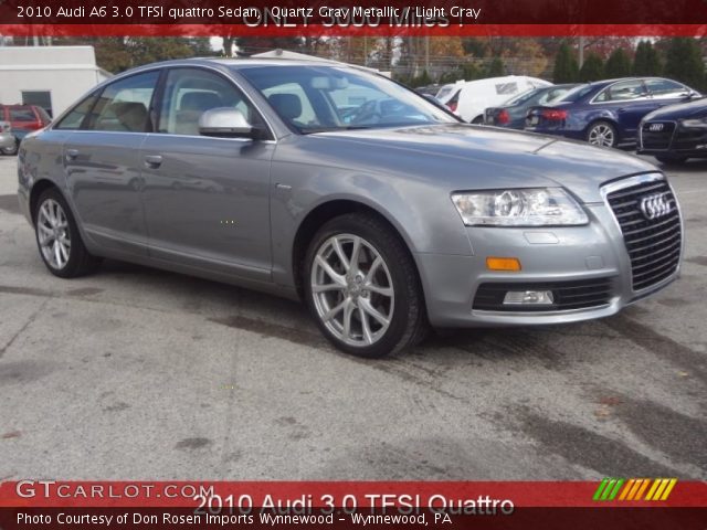 2010 Audi A6 3.0 TFSI quattro Sedan in Quartz Gray Metallic