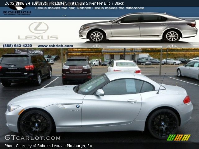 2009 BMW Z4 sDrive35i Roadster in Titanium Silver Metallic