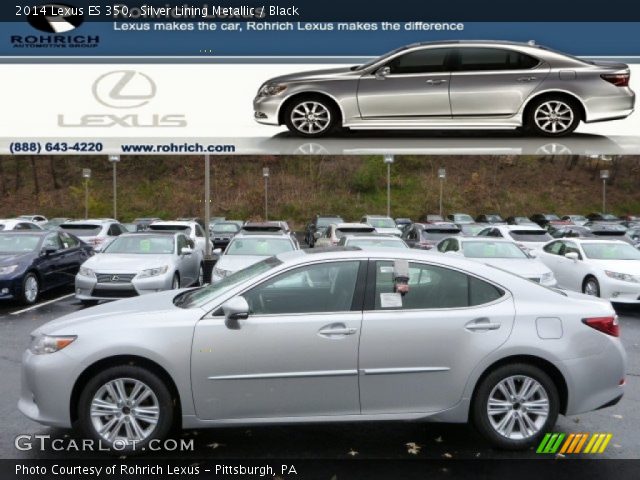 2014 Lexus ES 350 in Silver Lining Metallic