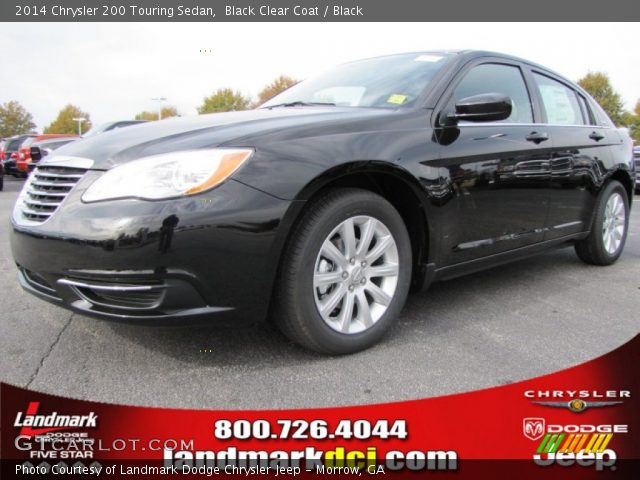 2014 Chrysler 200 Touring Sedan in Black Clear Coat