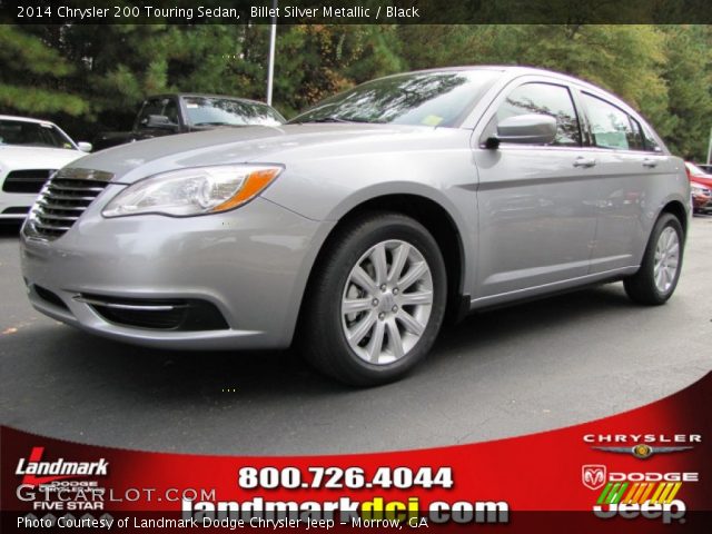 2014 Chrysler 200 Touring Sedan in Billet Silver Metallic