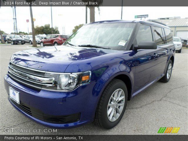 2014 Ford Flex SE in Deep Impact Blue