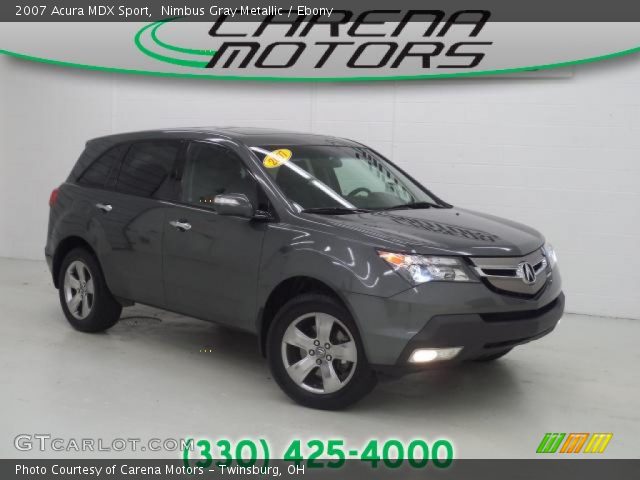 2007 Acura MDX Sport in Nimbus Gray Metallic
