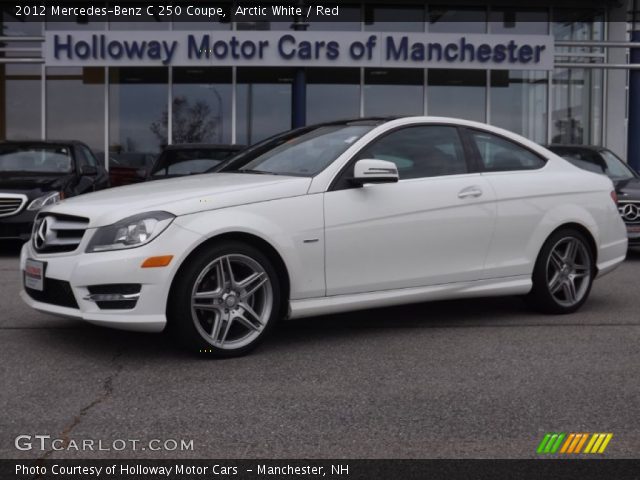 2012 Mercedes-Benz C 250 Coupe in Arctic White