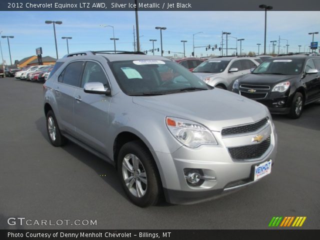 2012 Chevrolet Equinox LTZ AWD in Silver Ice Metallic