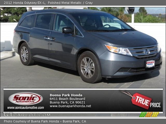 2012 Honda Odyssey EX-L in Polished Metal Metallic