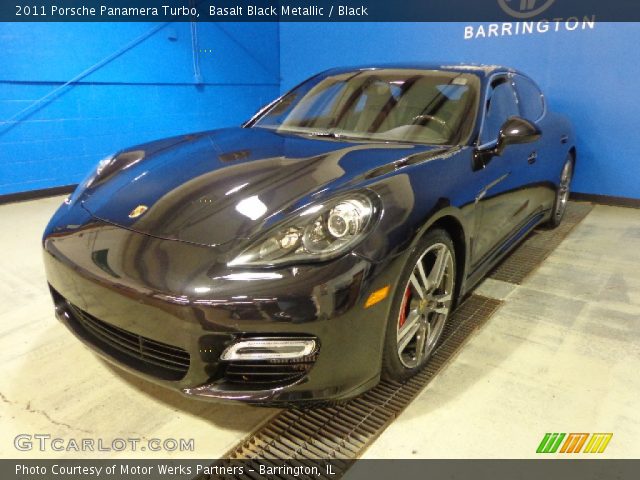 2011 Porsche Panamera Turbo in Basalt Black Metallic