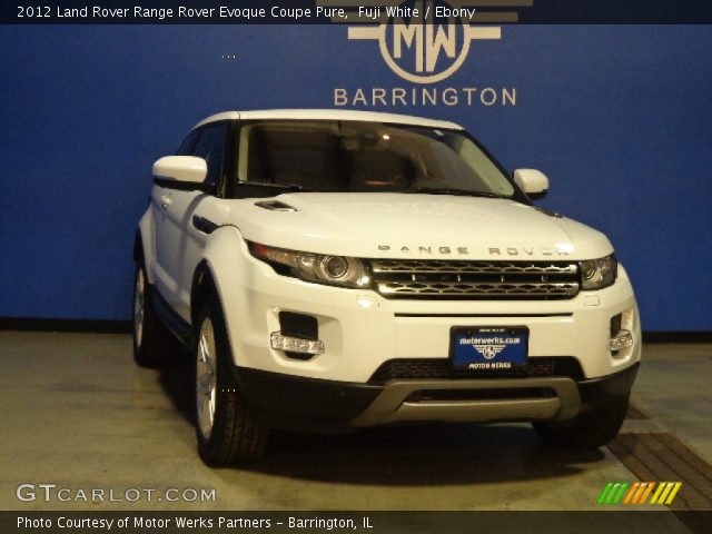 2012 Land Rover Range Rover Evoque Coupe Pure in Fuji White