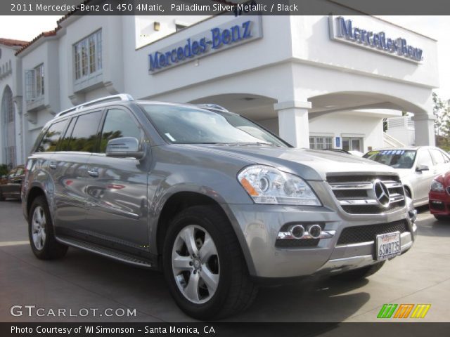 2011 Mercedes-Benz GL 450 4Matic in Palladium Silver Metallic