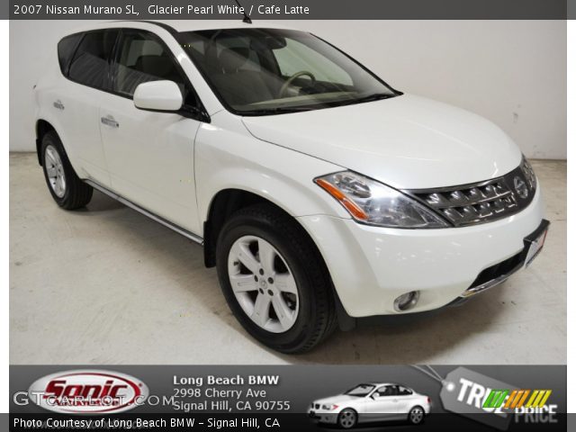 2007 Nissan Murano SL in Glacier Pearl White