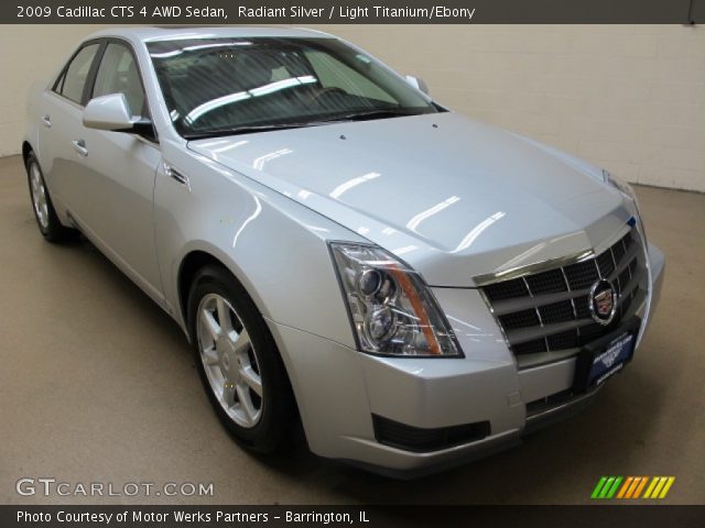 2009 Cadillac CTS 4 AWD Sedan in Radiant Silver