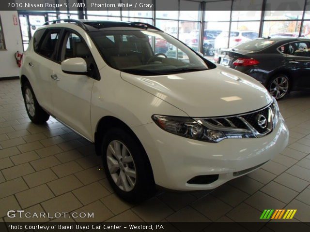 2010 Nissan Rogue SL AWD in Phantom White