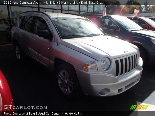 2010 Jeep Compass Sport 4x4 in Bright Silver Metallic