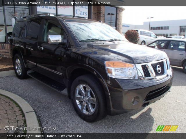 2012 Nissan Armada Platinum 4WD in Espresso Black