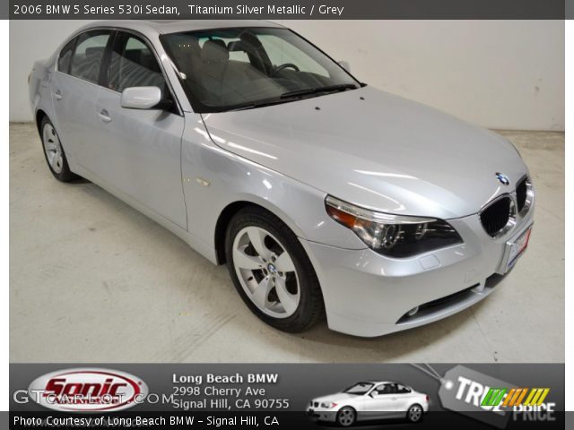 2006 BMW 5 Series 530i Sedan in Titanium Silver Metallic