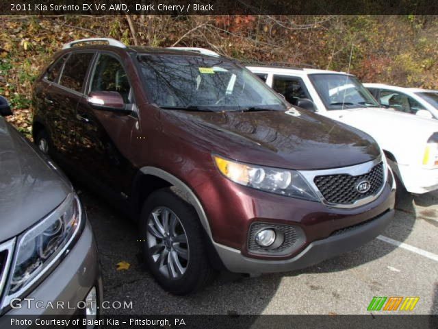2011 Kia Sorento EX V6 AWD in Dark Cherry