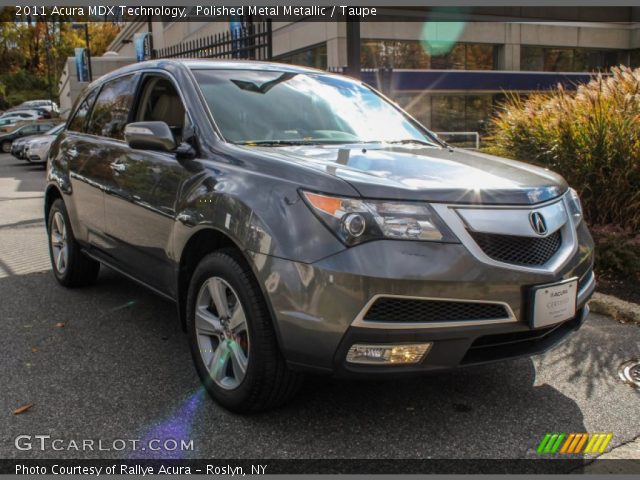 2011 Acura MDX Technology in Polished Metal Metallic