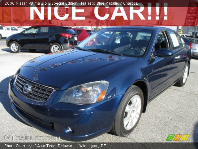 2006 Nissan Altima 2.5 S Special Edition in Majestic Blue Metallic