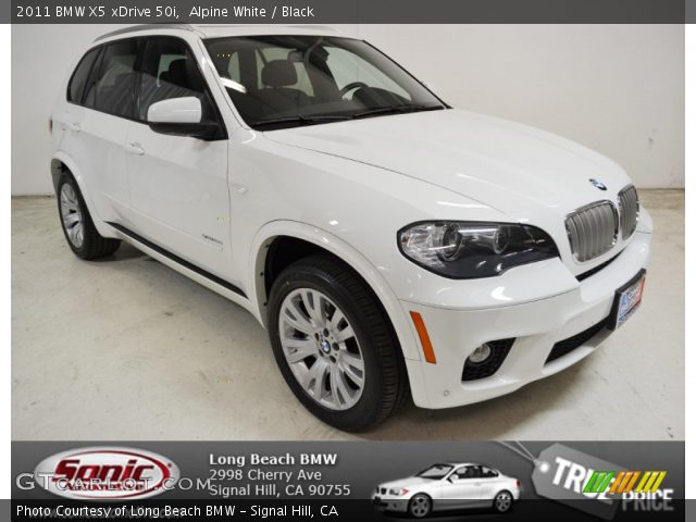 2011 BMW X5 xDrive 50i in Alpine White