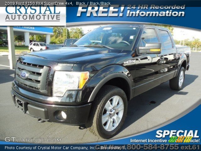 2009 Ford F150 FX4 SuperCrew 4x4 in Black