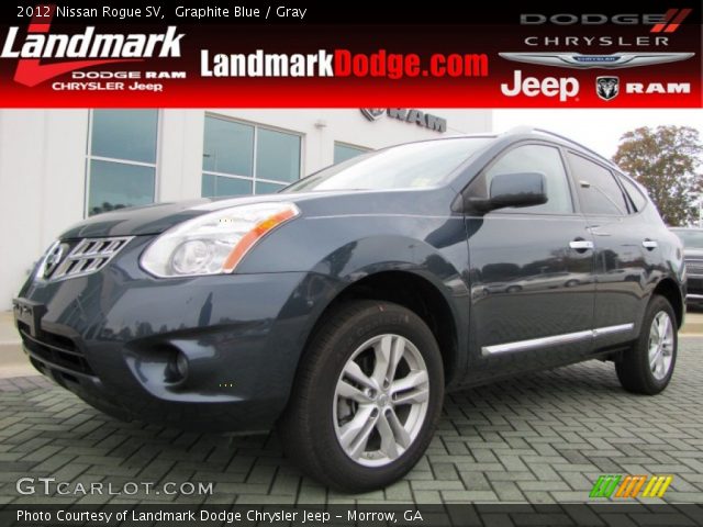 2012 Nissan Rogue SV in Graphite Blue