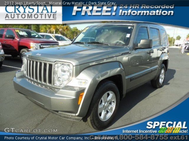 2012 Jeep Liberty Sport in Mineral Gray Metallic