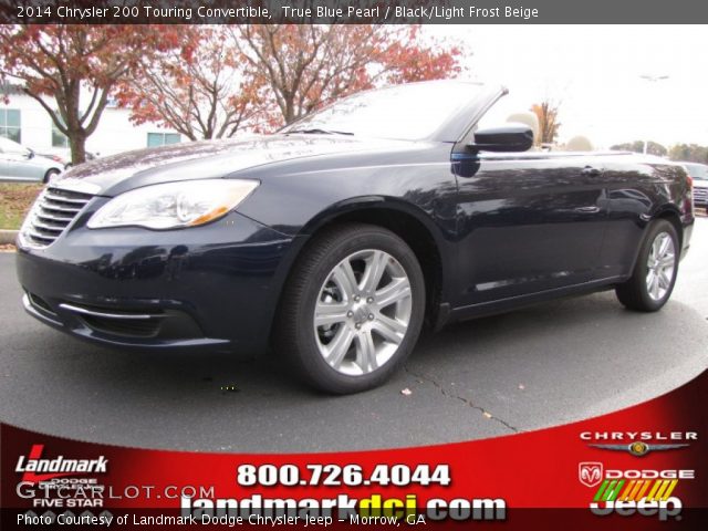 2014 Chrysler 200 Touring Convertible in True Blue Pearl