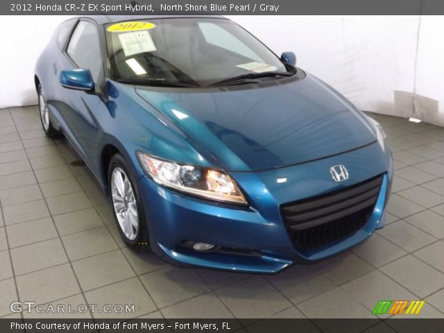2012 Honda CR-Z EX Sport Hybrid in North Shore Blue Pearl