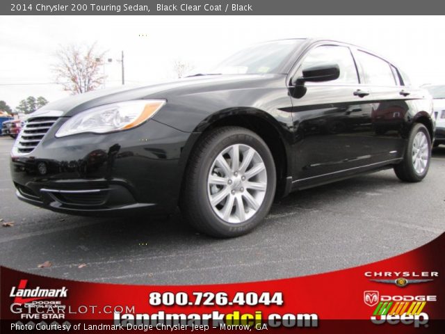 2014 Chrysler 200 Touring Sedan in Black Clear Coat