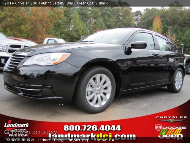 2014 Chrysler 200 Touring Sedan in Black Clear Coat