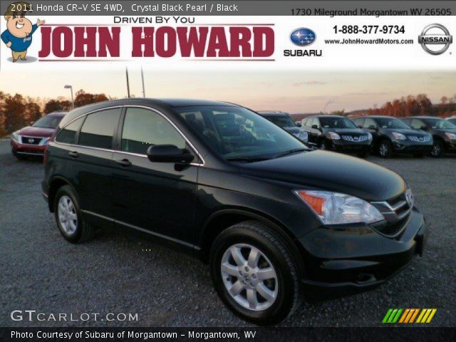 2011 Honda CR-V SE 4WD in Crystal Black Pearl