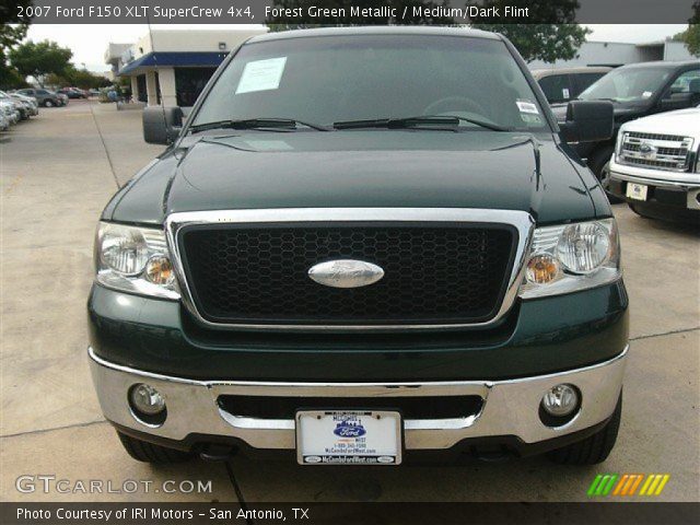 2007 Ford F150 XLT SuperCrew 4x4 in Forest Green Metallic