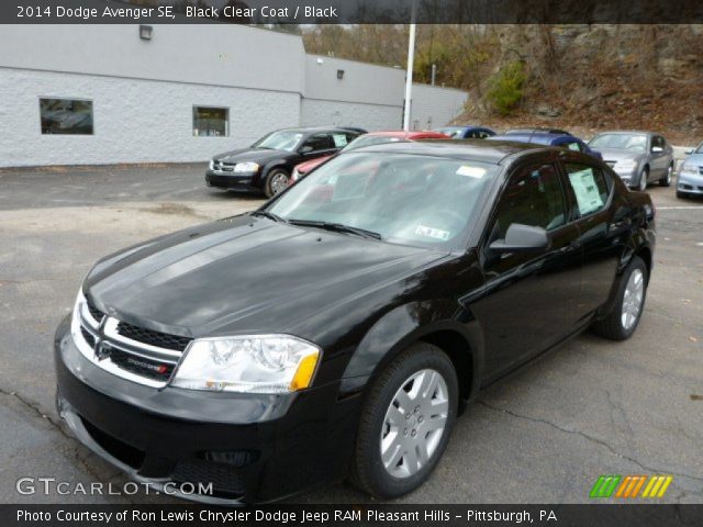 2014 Dodge Avenger SE in Black Clear Coat