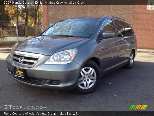 2007 Honda Odyssey EX-L in Nimbus Gray Metallic