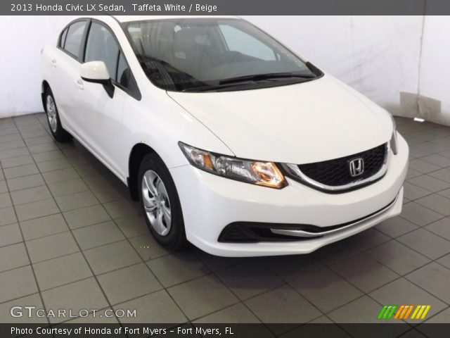 2013 Honda Civic LX Sedan in Taffeta White