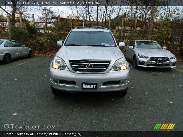 2008 Lexus GX 470 in Titanium Silver Metallic
