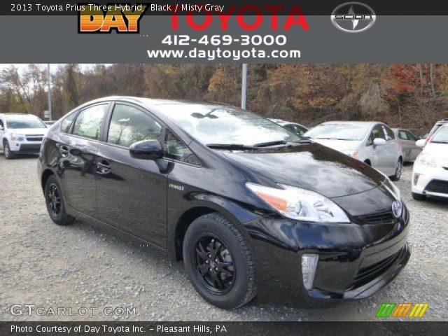 2013 Toyota Prius Three Hybrid in Black